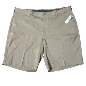 Pro Tour Stretch Tech Men's Khaki Athletic Shorts